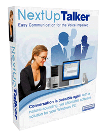 NextUp Talker logo