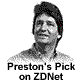 Preston's Pick on ZDNet